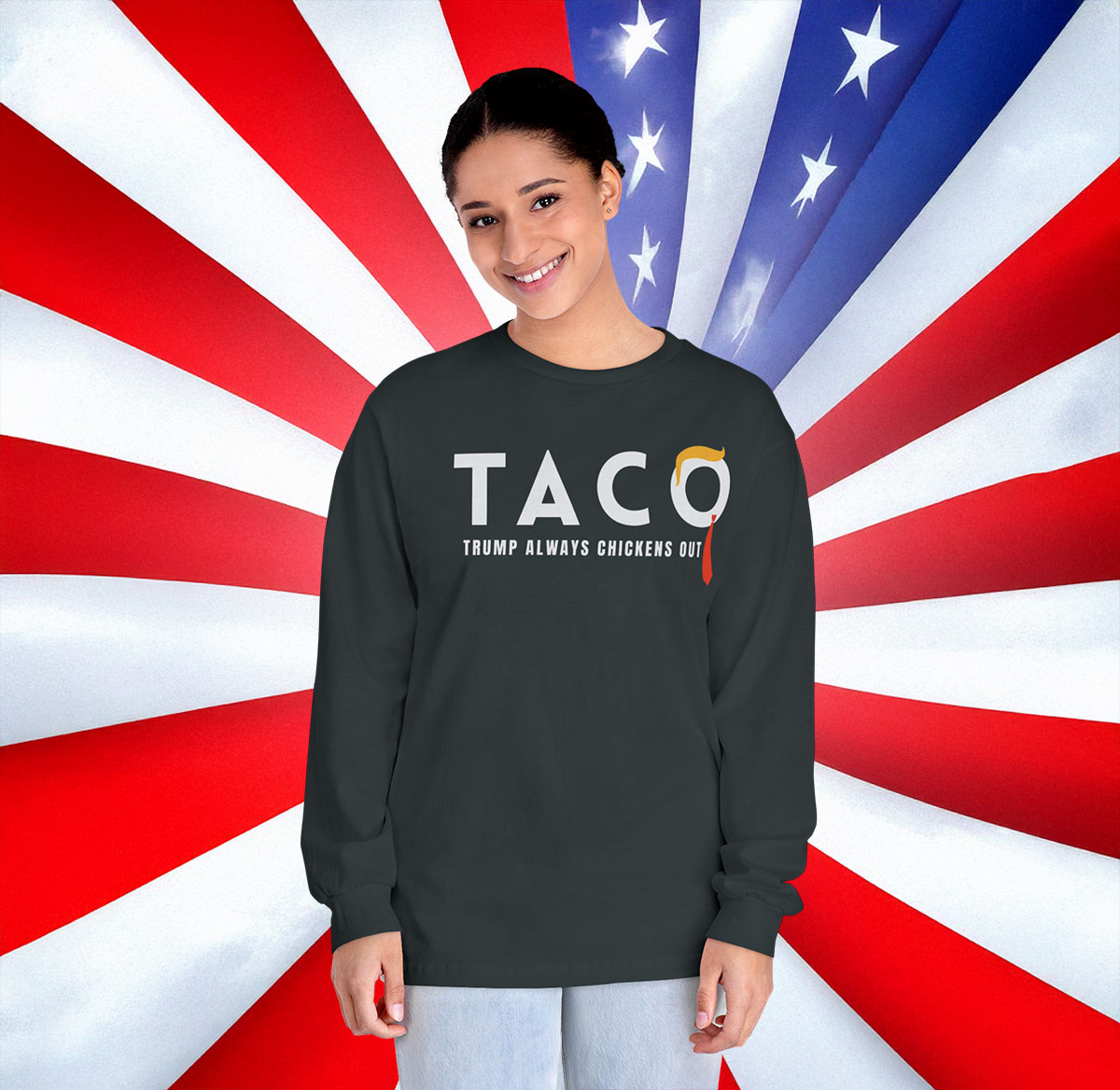 Trump Taco Long Sleeve