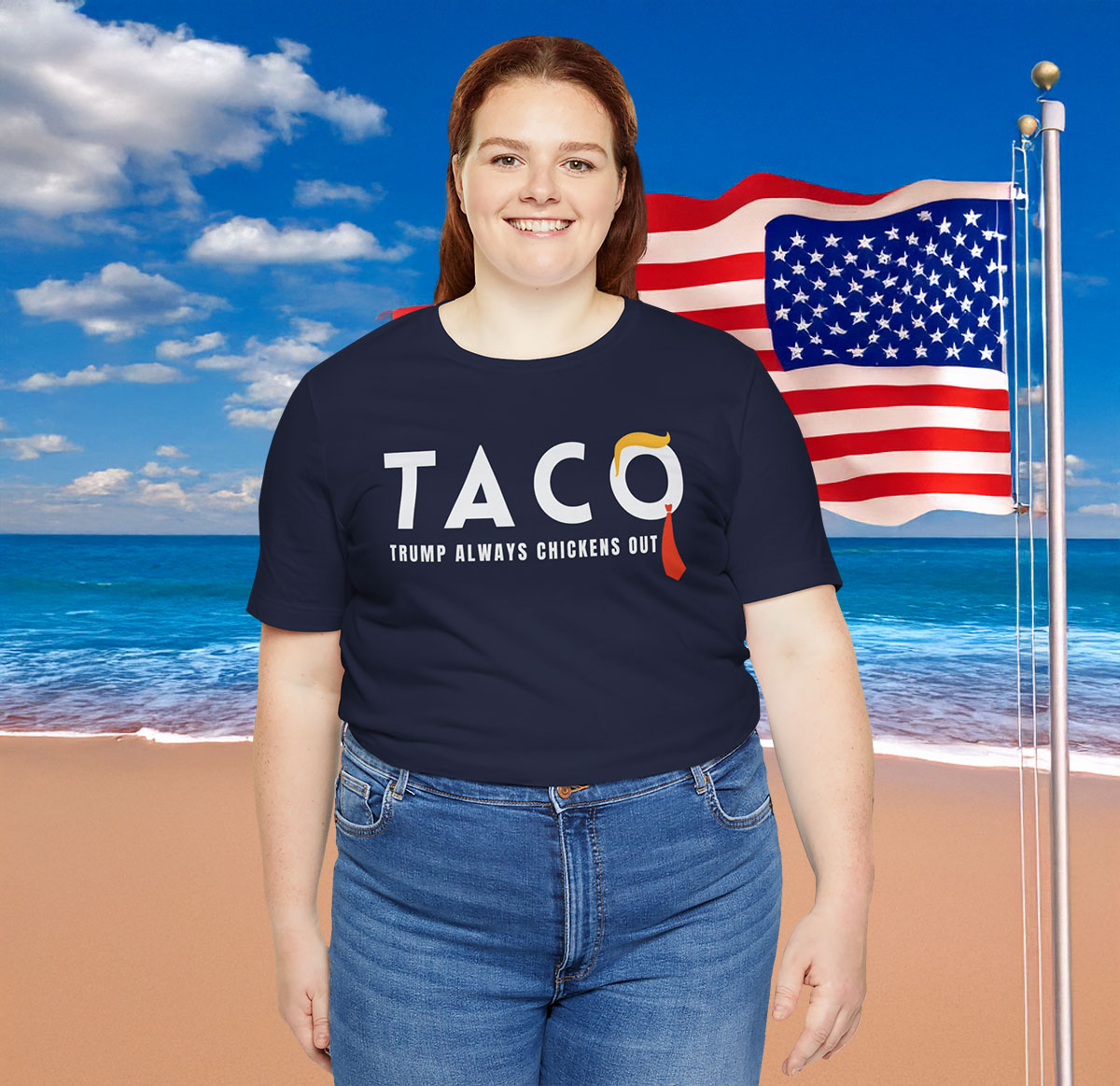Trump Taco T-Shirt Womens