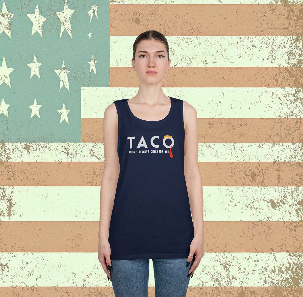 Trump Taco Tank Top
