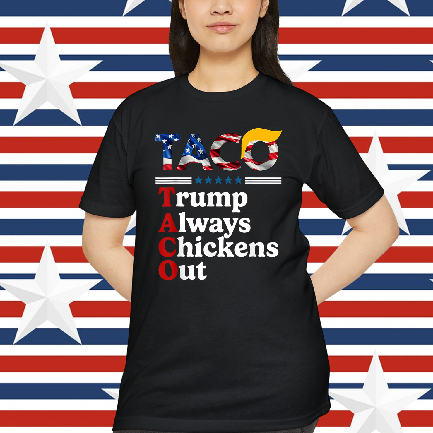 TACO Trump Always Out Shirt
