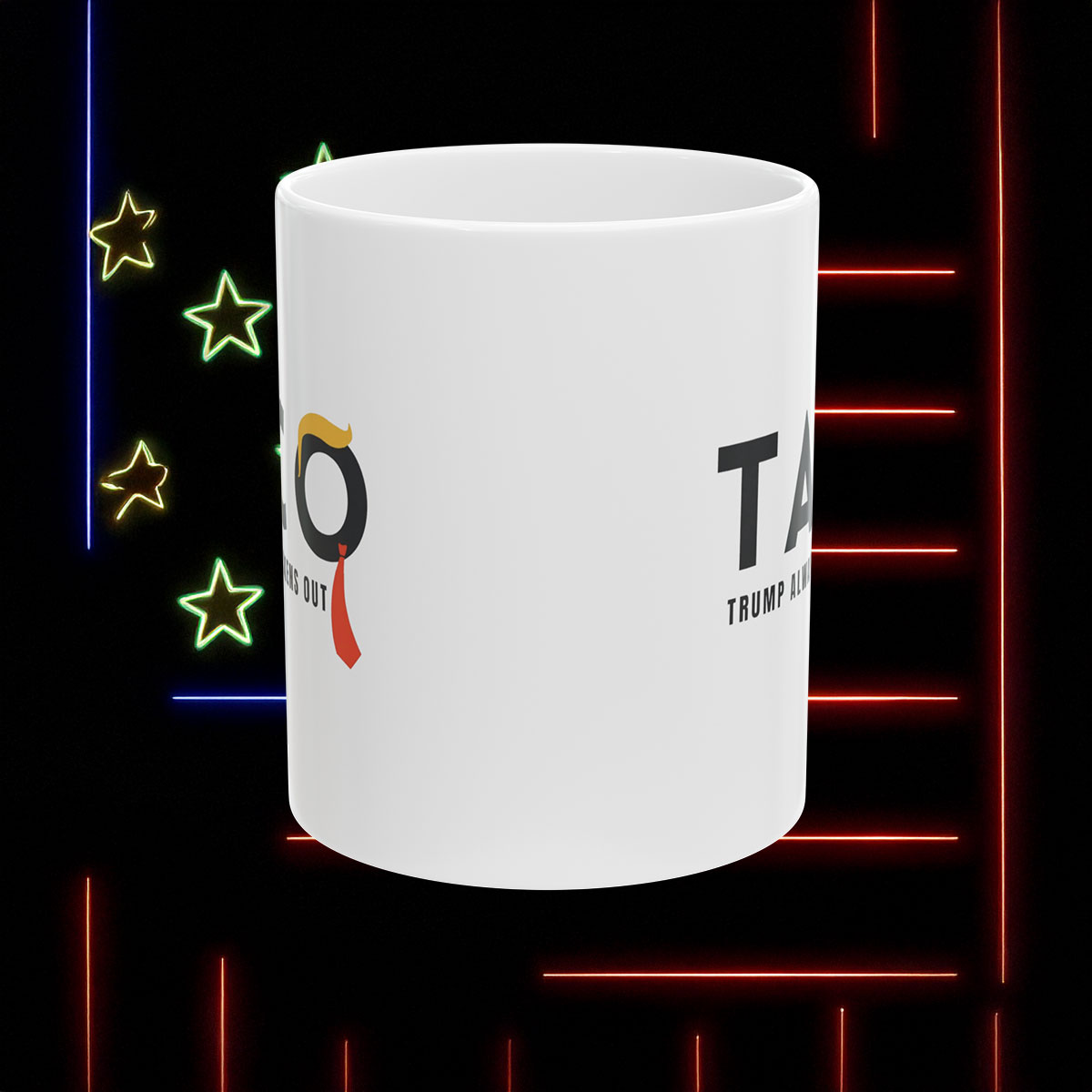 Trump Taco White Mugs