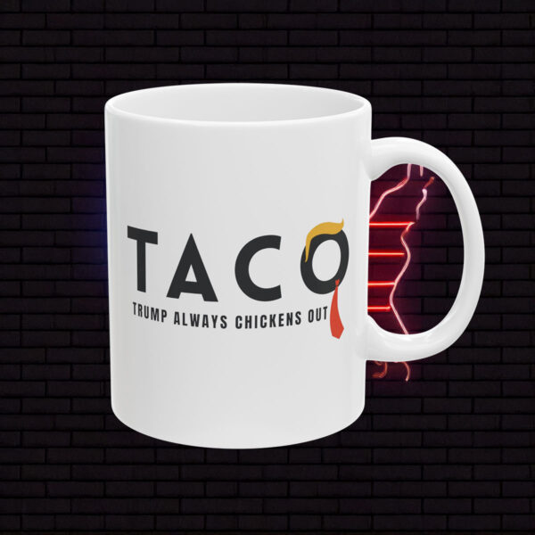 Trump Taco White Mugs