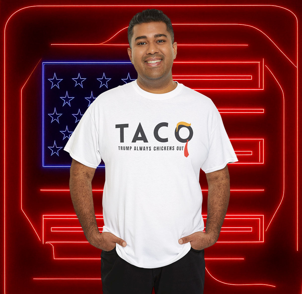Trump Taco White T-Shirt