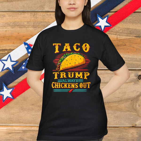 Let's Go Womens Trump Taco Funny Out Shirt