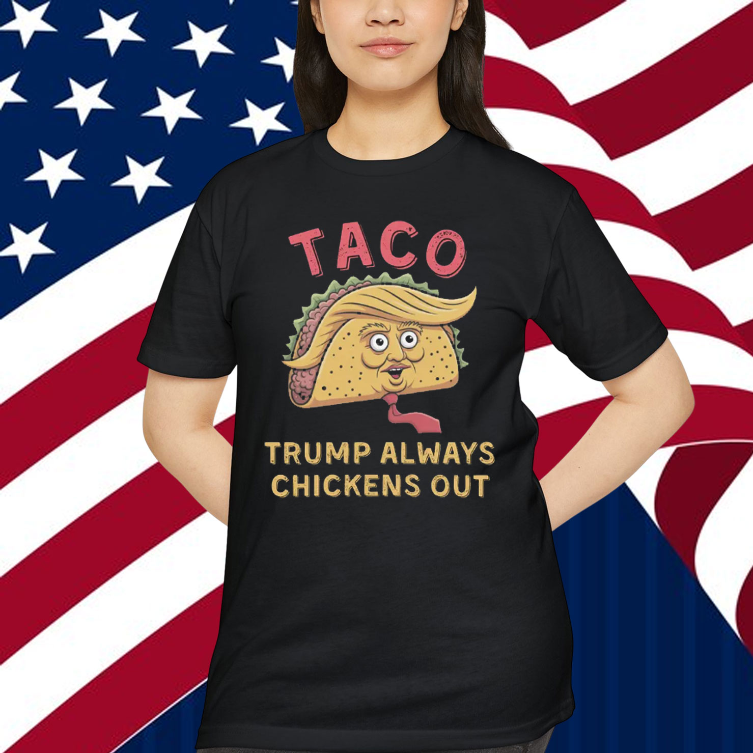 Trump Always Chickens Out T-Shirt