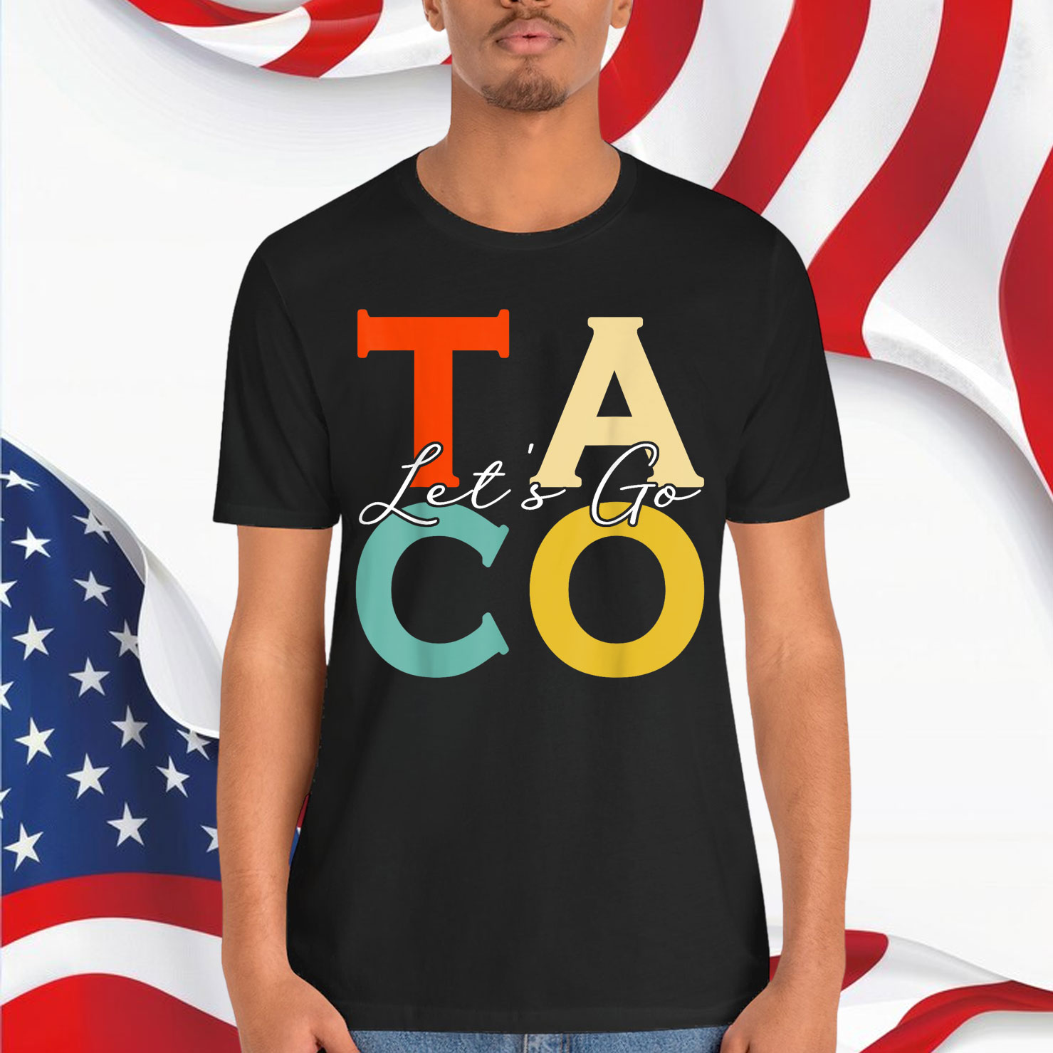 Let's Go Taco Republican Always Chickens Out 2025 T-Shirt