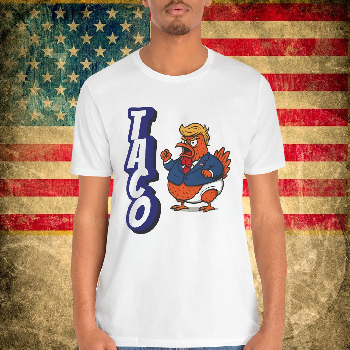Let's Go Trump Always Chickens Out T-Shirt