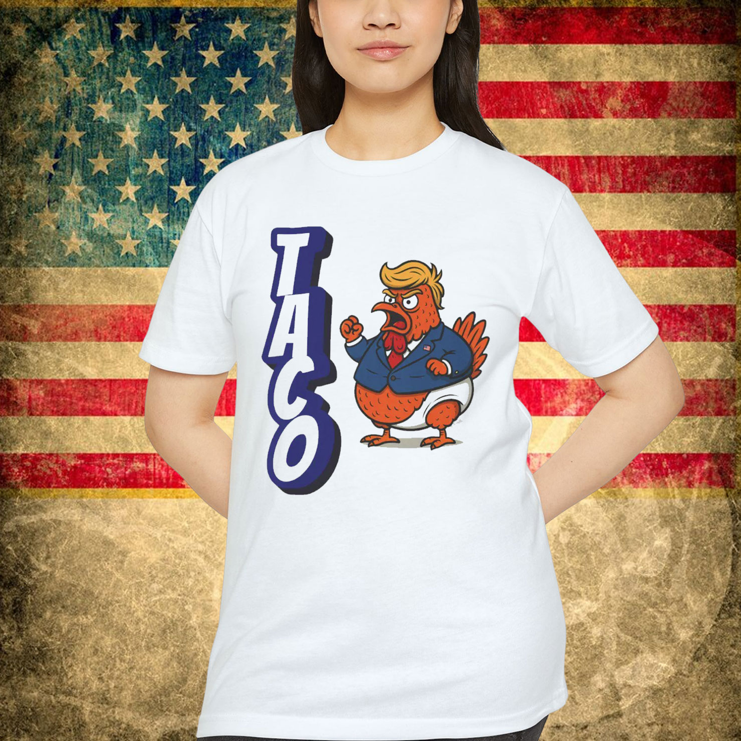 Let's Go Trump Always Chickens Out T-Shirt
