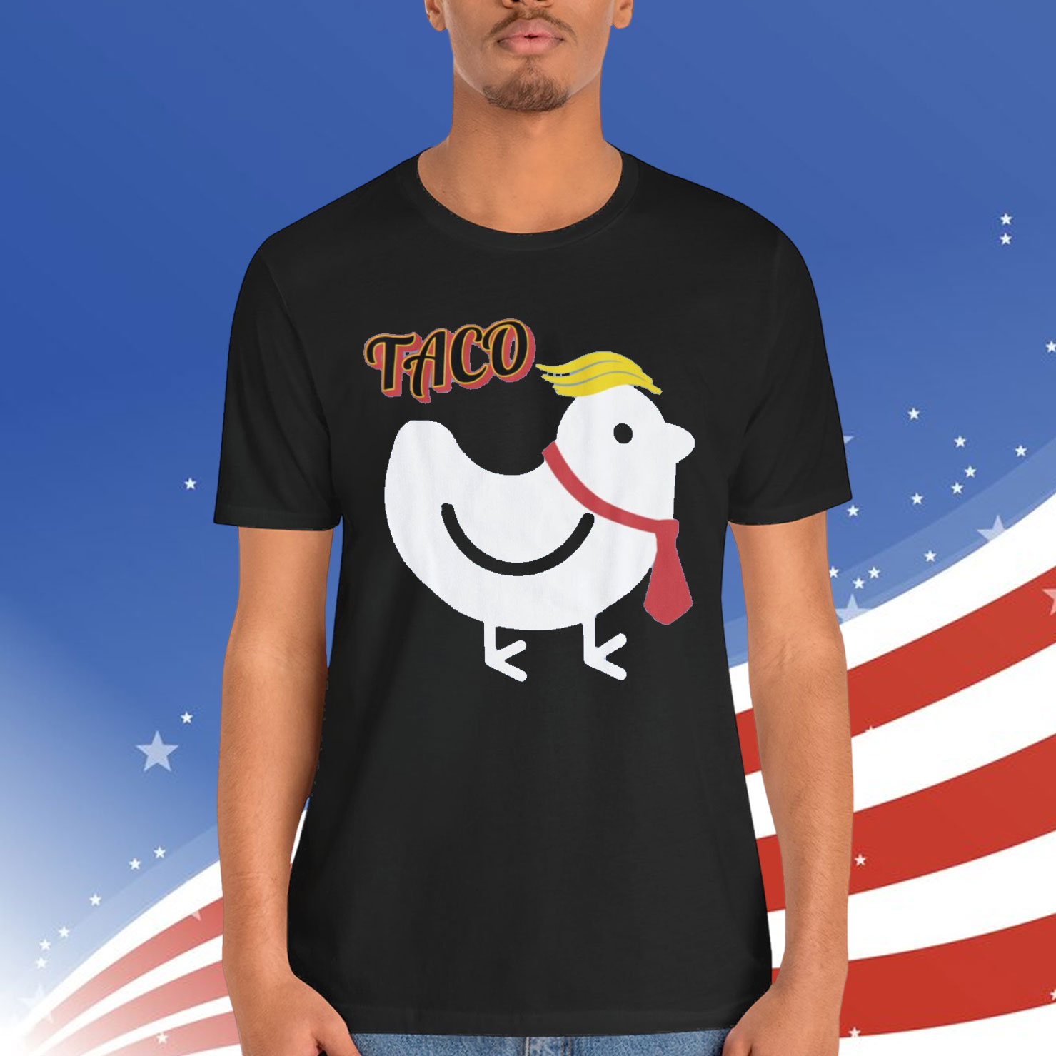 Let's Go Taco Anti Chickens MAGA Out Trump T-Shirt