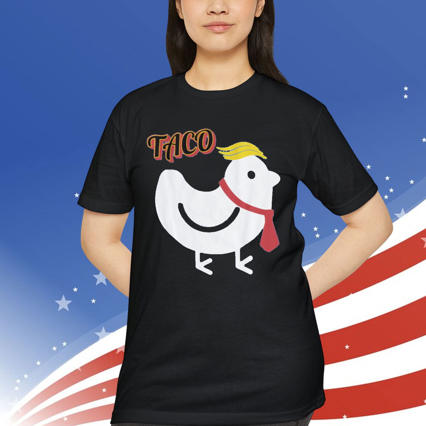 Let's Go Taco Anti Chickens MAGA Out Trump T-Shirt