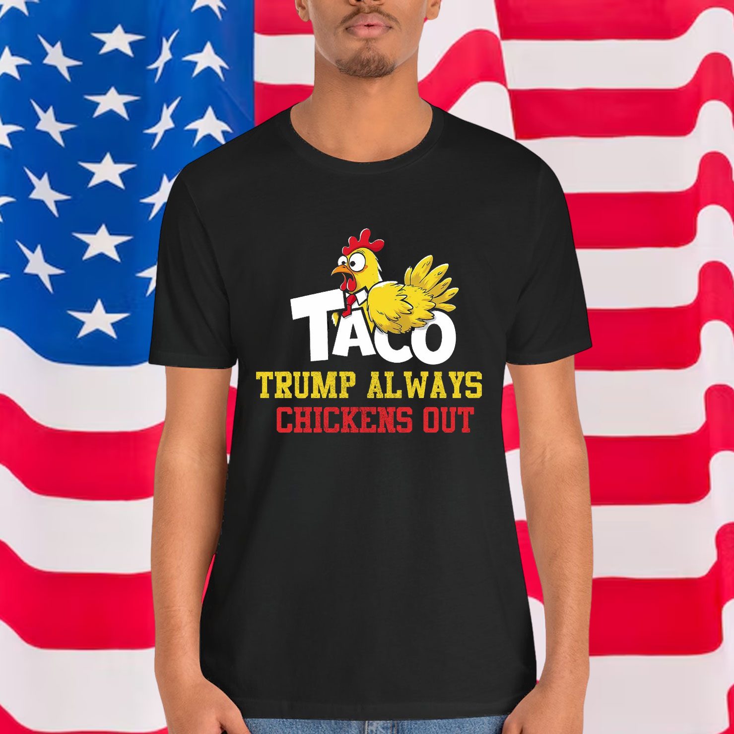 Lets Go Taco Funny Chicken Taco Out T-Shirt