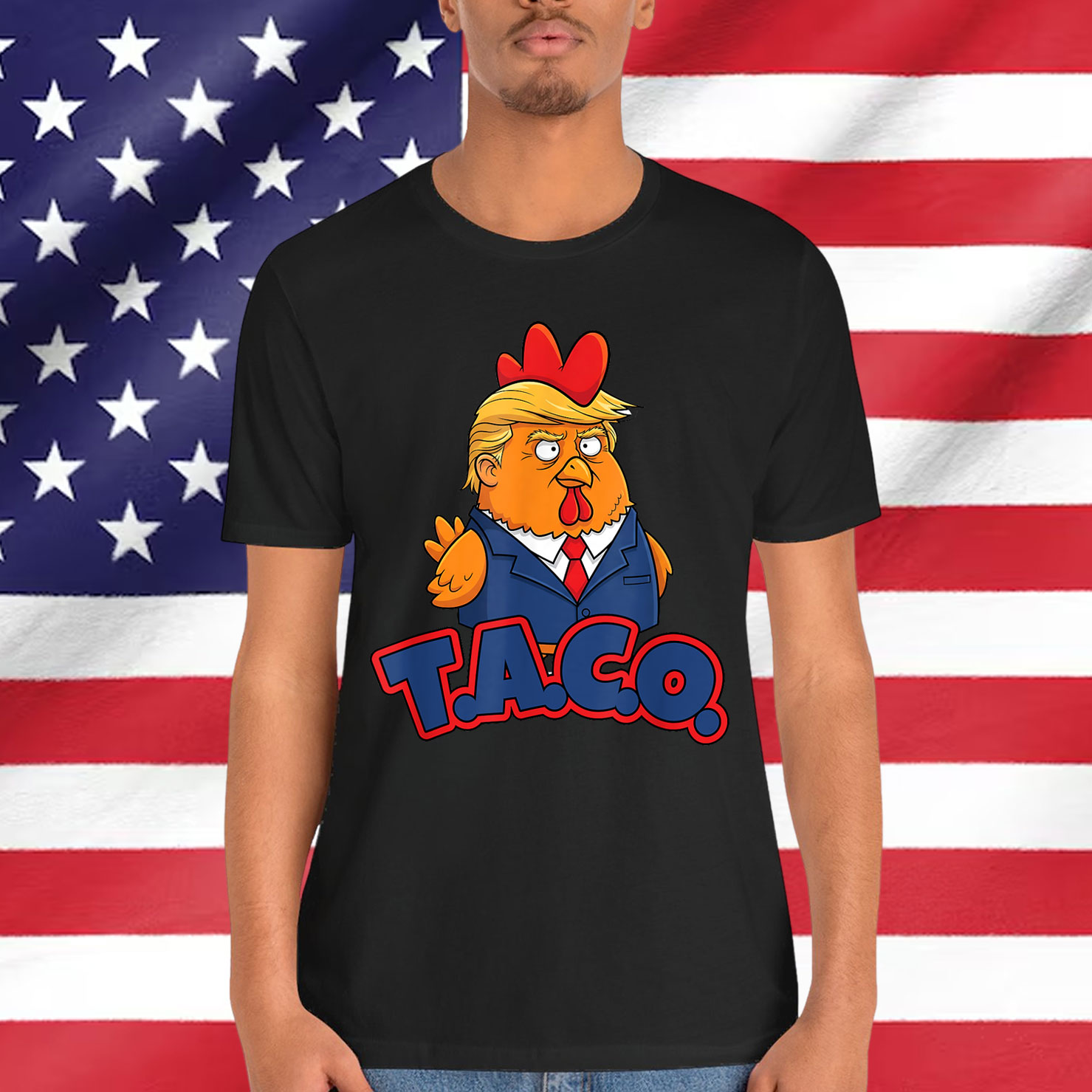 Trump Taco Always Chickens Out Anti T-Shirt