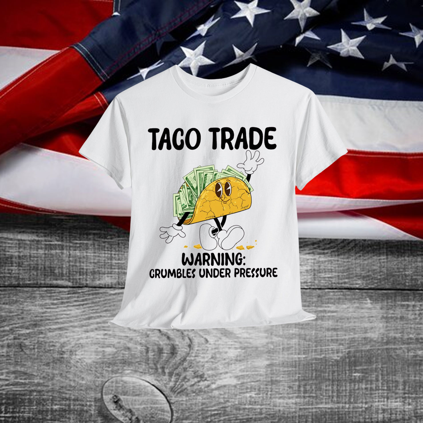 Trump Always Fun Chicken Anti TACO Funny T-Shirt