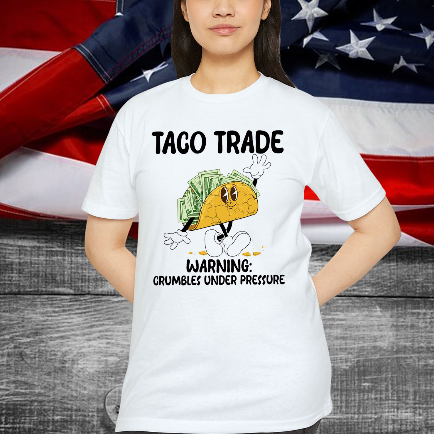 Trump Always Fun Chicken Anti TACO Funny T-Shirt