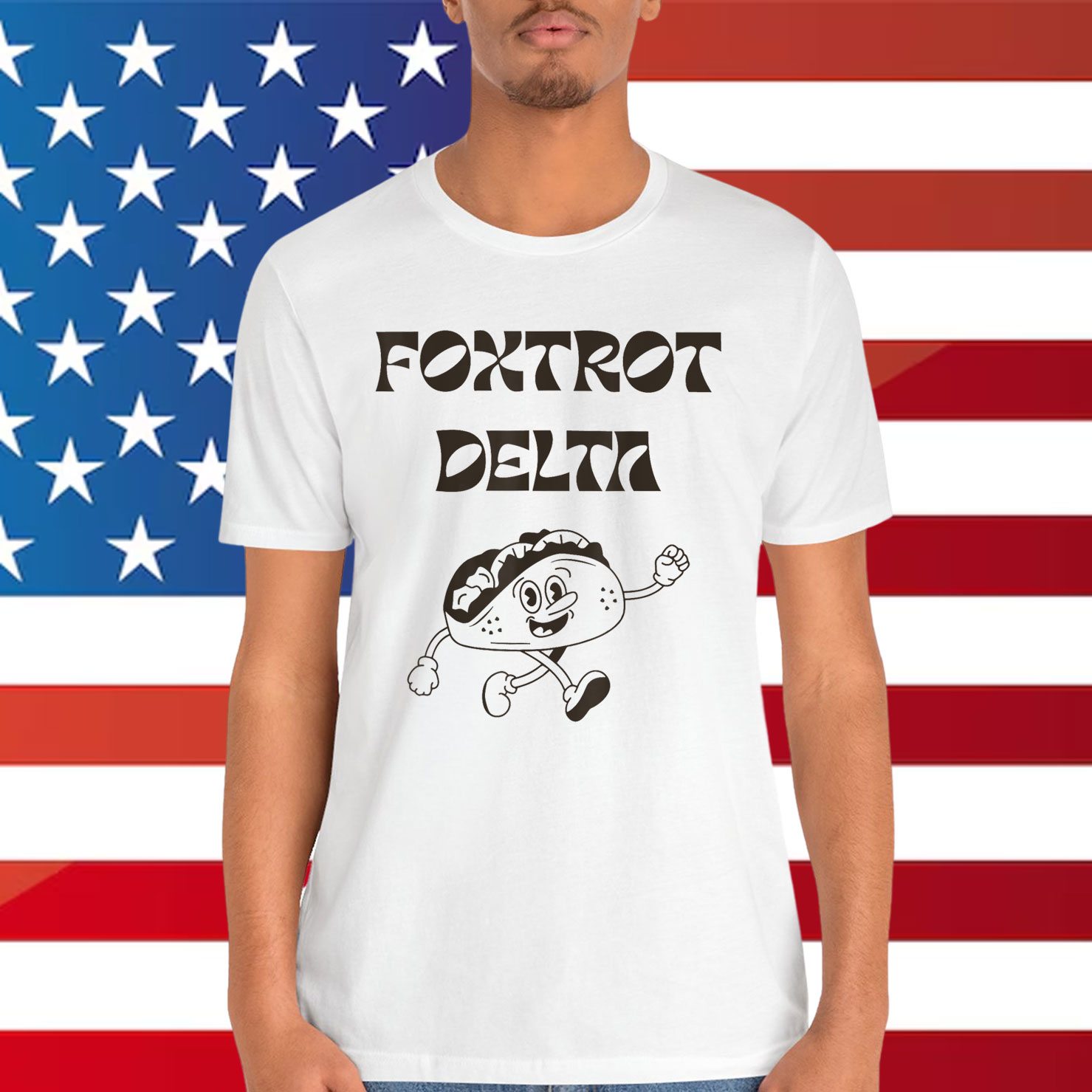 Let's Go TACO Funny Foxtrot Delta Retro Funny T-Shirt