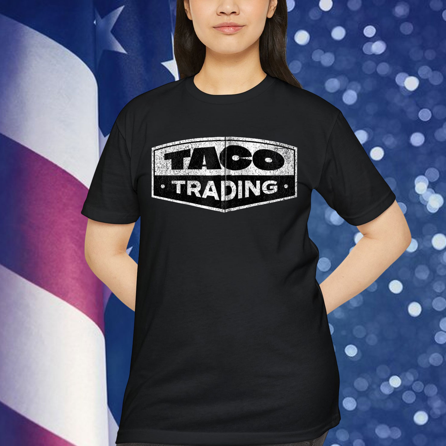 Funny Taco Trading Trump Always Chickens Out T-Shirt