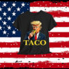 Taco Funny Trump Always Chickens Out Men T-Shirt