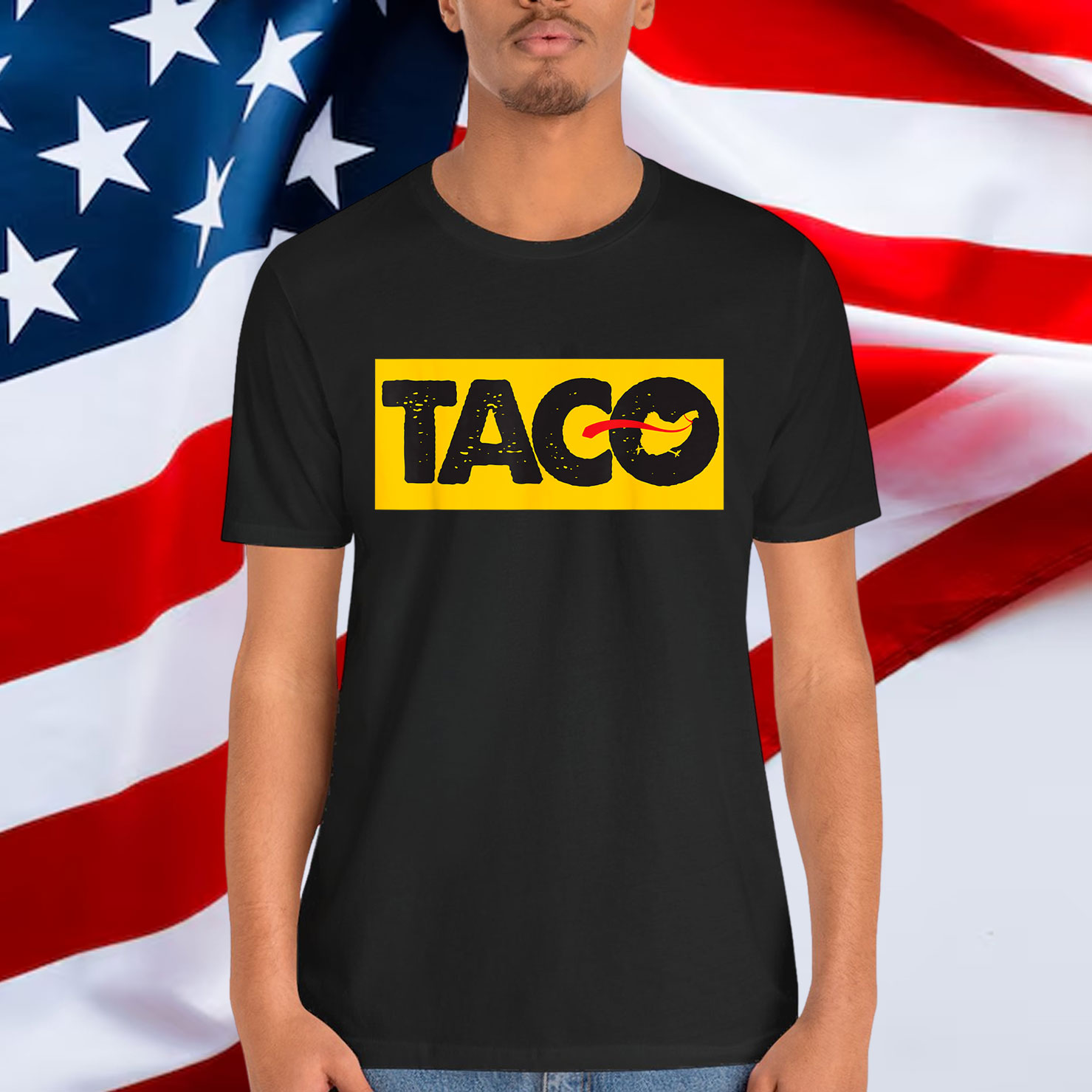 Funny Trump Always Chickens Out TACO Trump T-Shirt