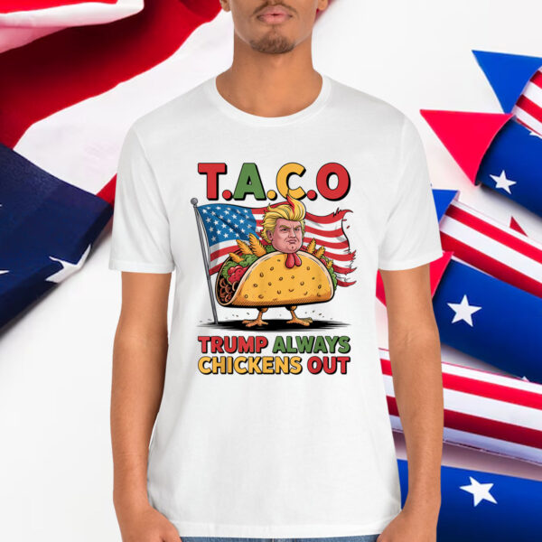 Funny Taco Chickens Trump Out T-Shirt