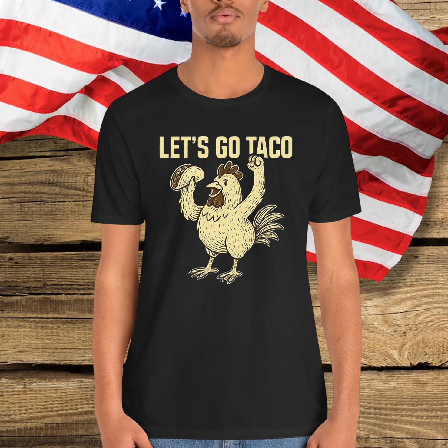 Let's Go TACO Anti MAGA Parody Out T-Shirt