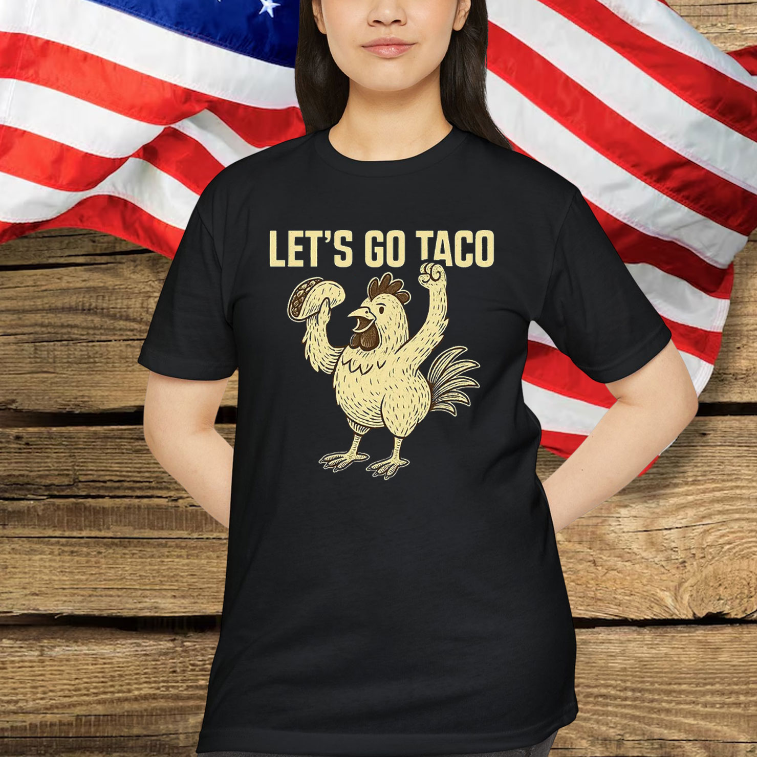 Let's Go TACO Anti MAGA Parody Out T-Shirt