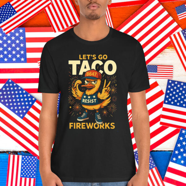Let's Go TACO Trump Always Chickens Political T-Shirt