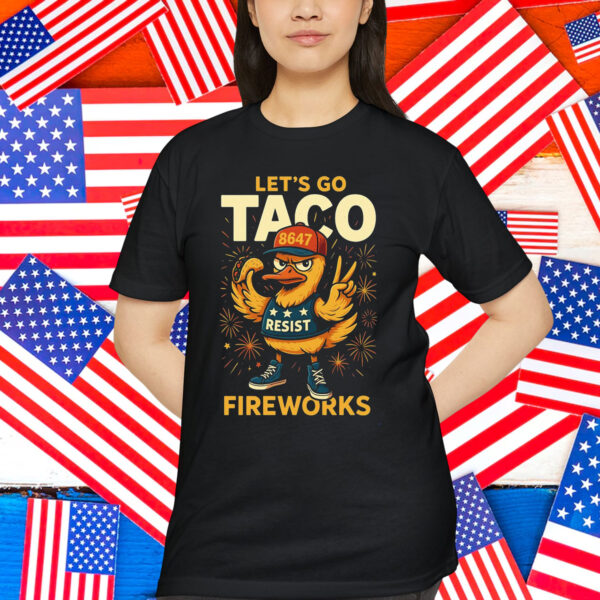 Let's Go TACO Trump Always Chickens Political T-Shirt