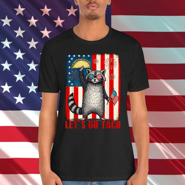 Let's Go Taco Funny Trump Always Chickens Out T-Shirt