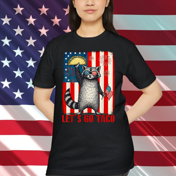 Let's Go Taco Funny Trump Always Chickens Out T-Shirt