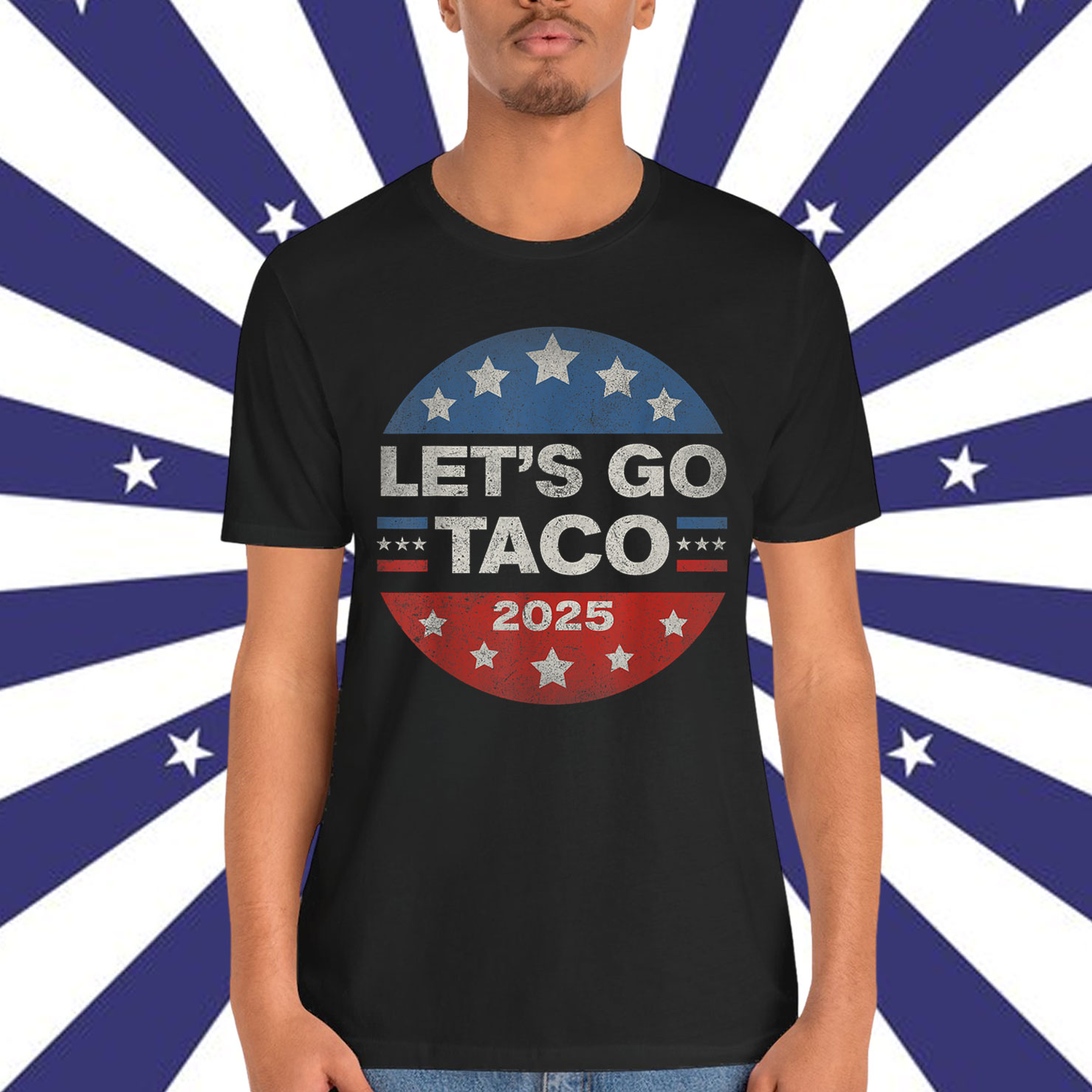 Let's Go Taco Trump Always Chickens Out T-Shirt