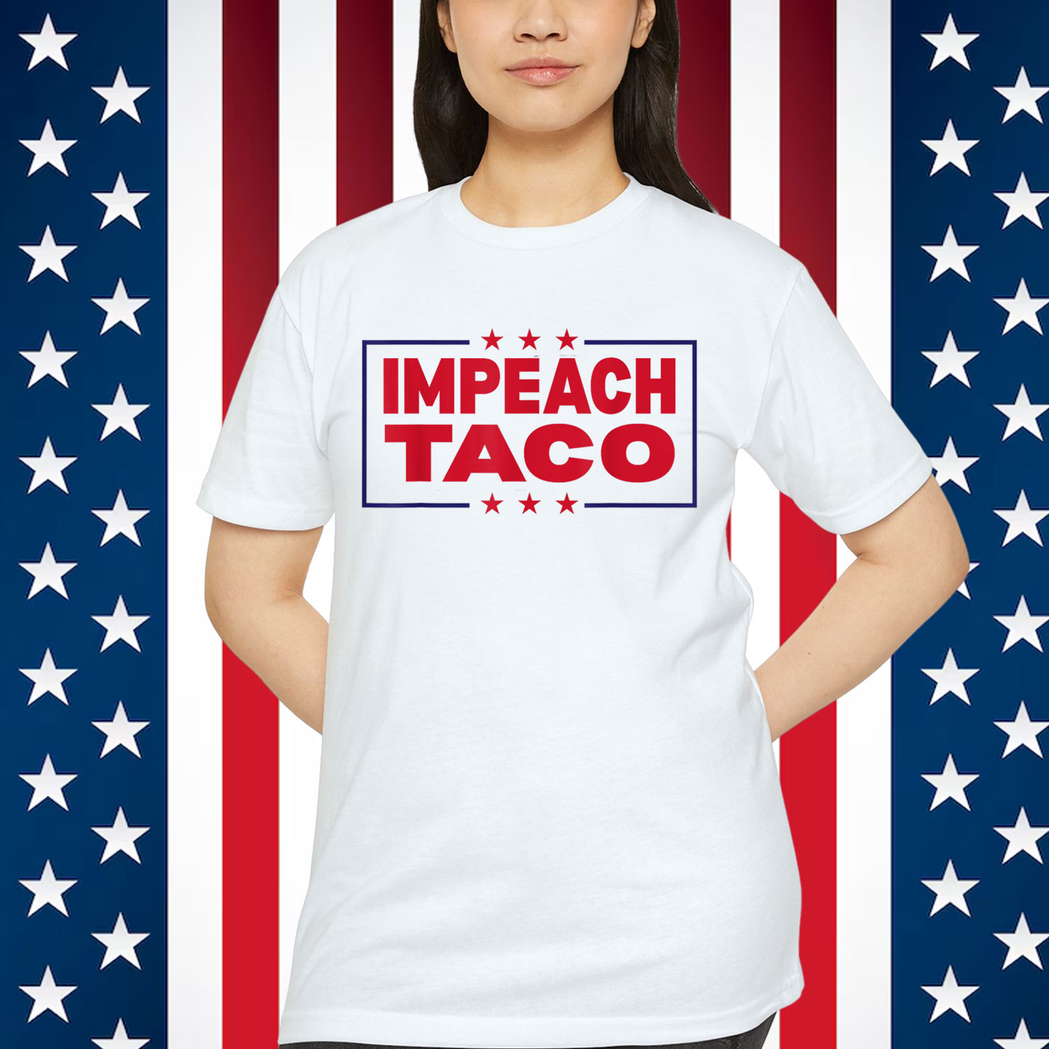 Let’s Go Taco Impeach Trump Always Chickens Out T-Shirt