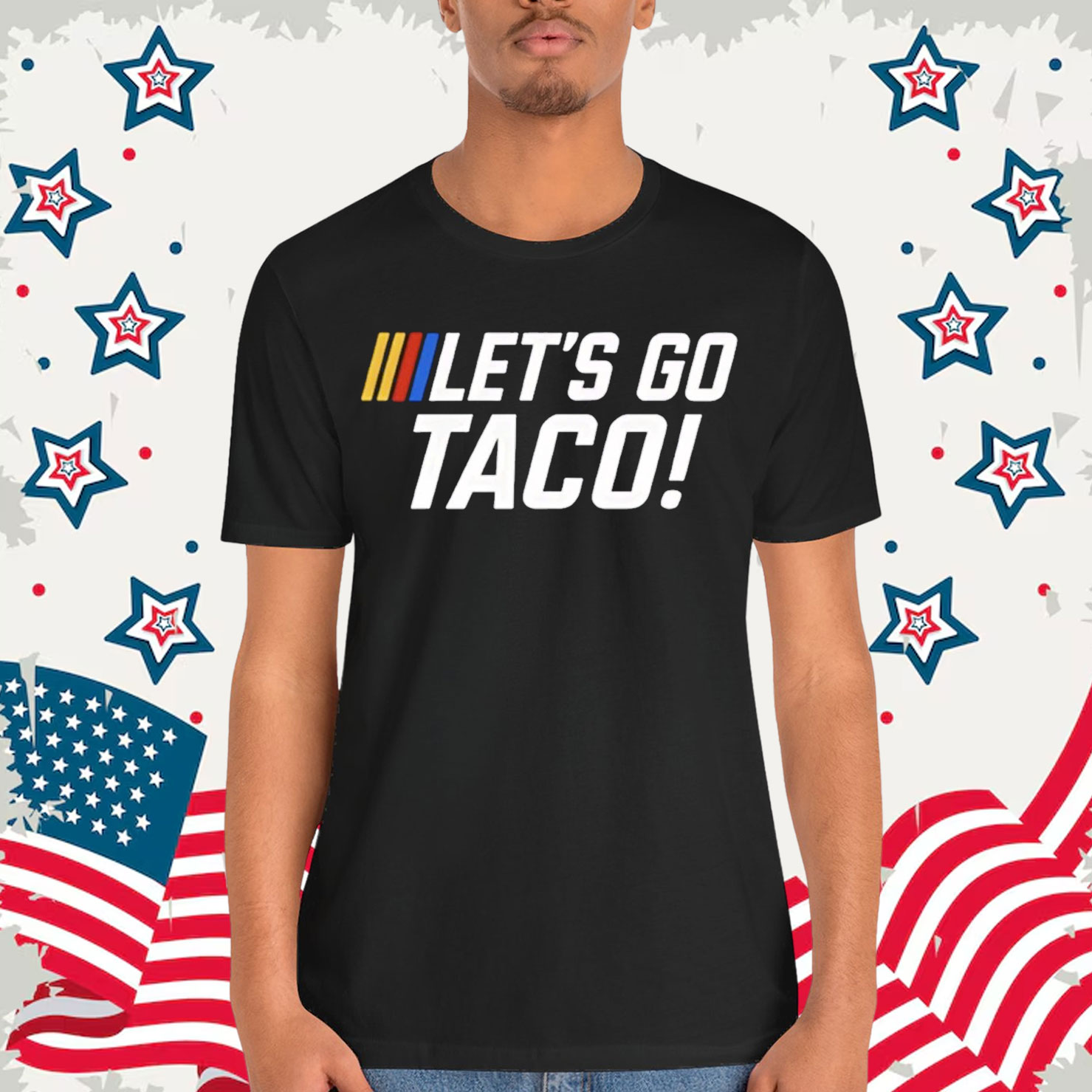 Let’s Go Taco Trump Nascar T-Shirt