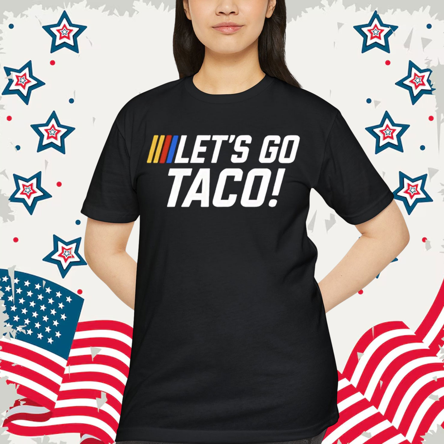 Let’s Go Taco Trump Nascar T-Shirt
