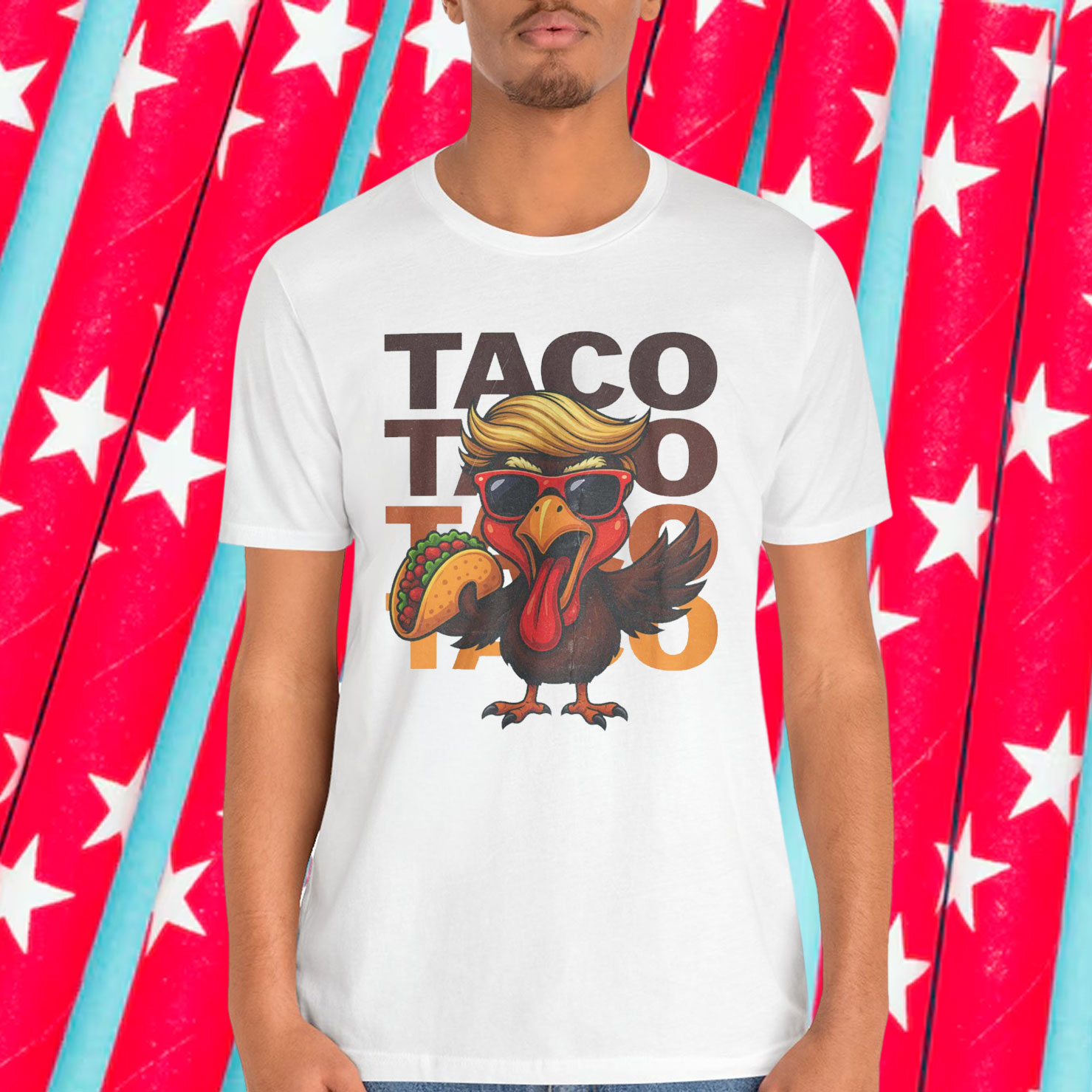 Trump Anti Chicken Out Funny T-Shirt