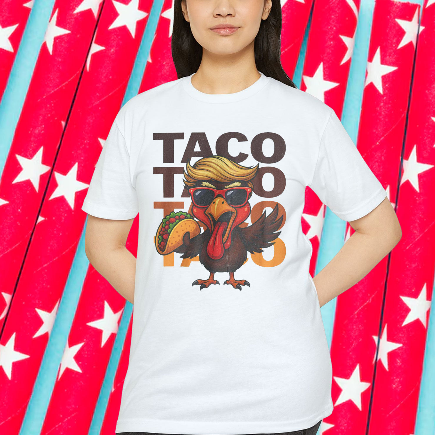 Trump Anti Chicken Out Funny T-Shirt