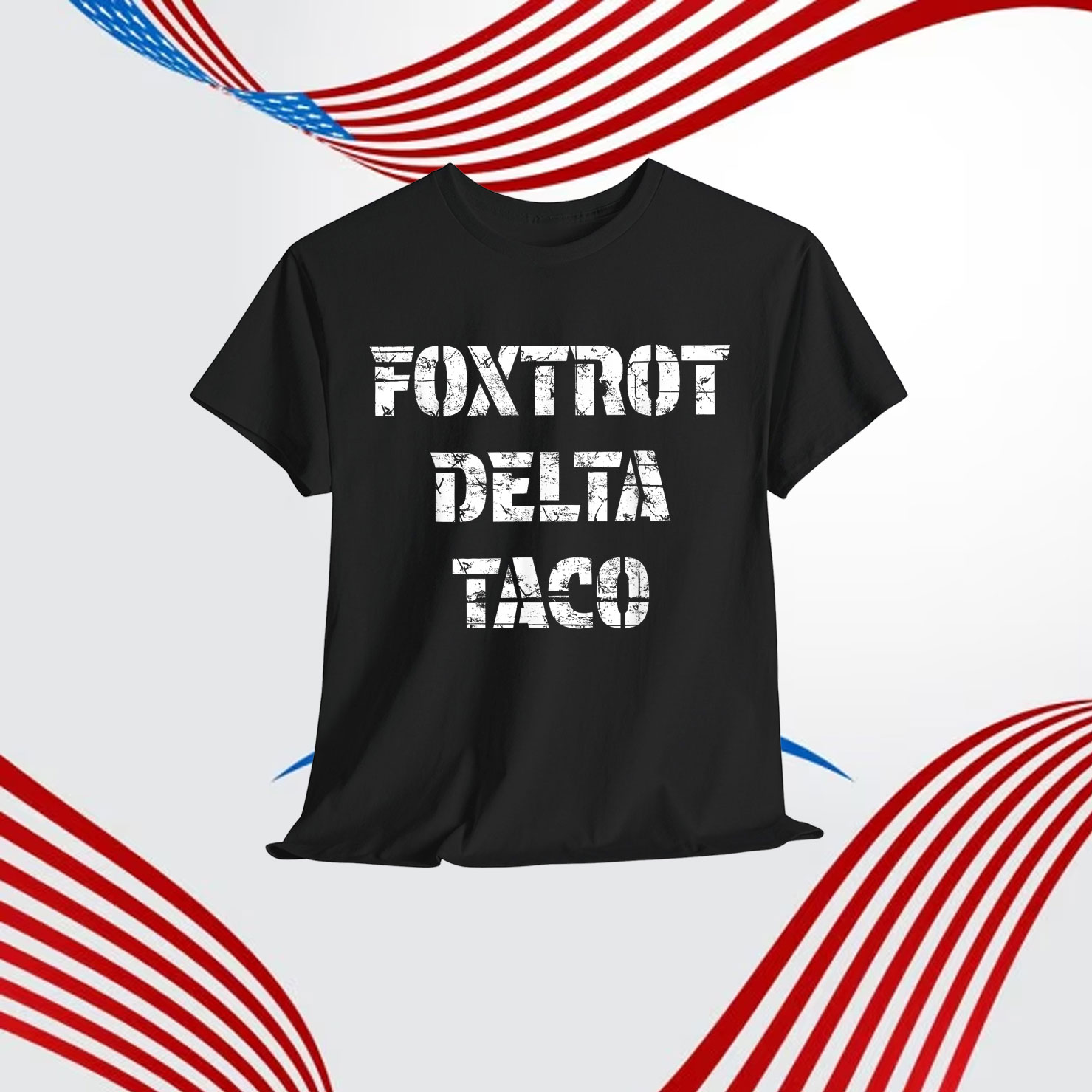 Let's Go Retro Foxtrot Delta Taco Always T-Shirt