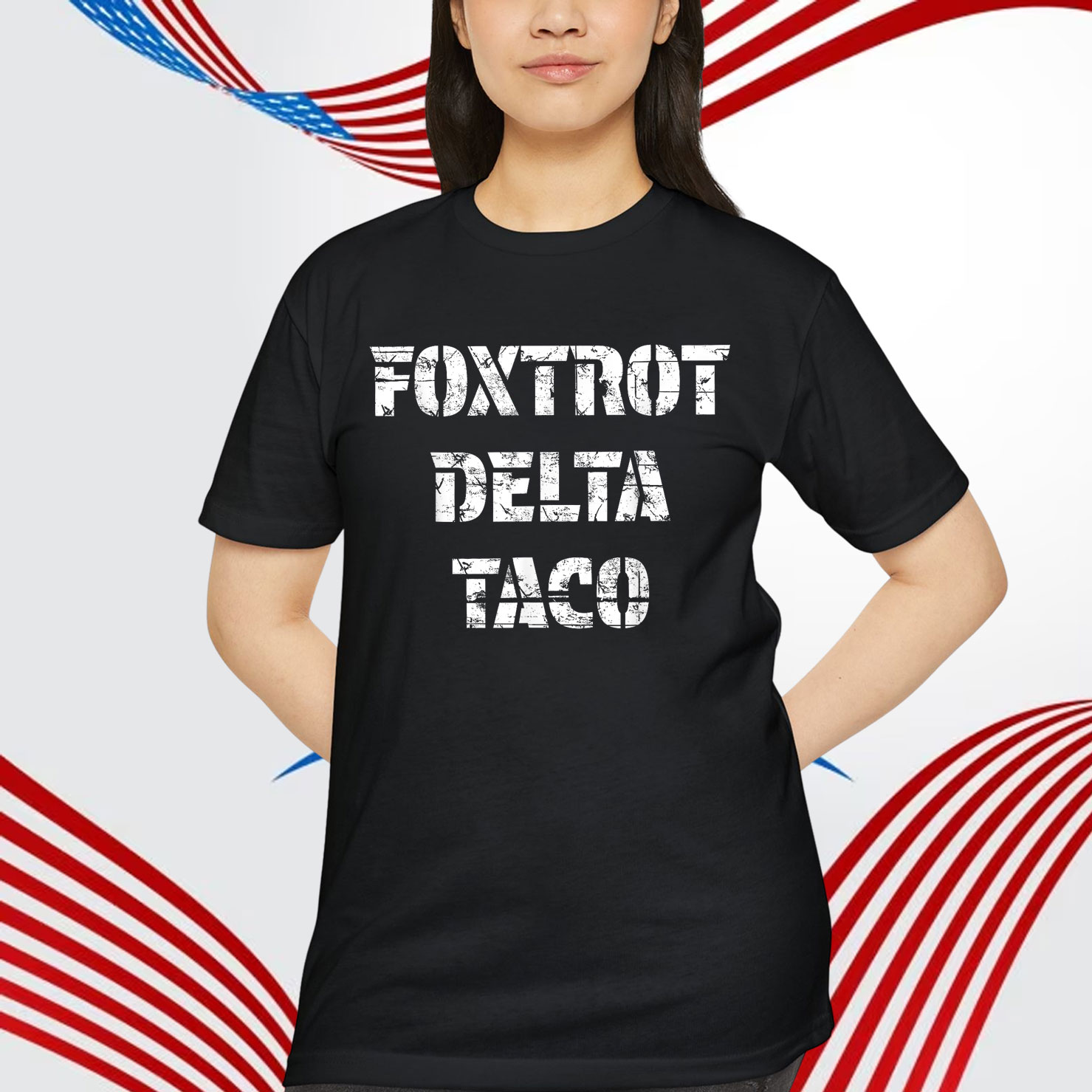 Let's Go Retro Foxtrot Delta Taco Always T-Shirt