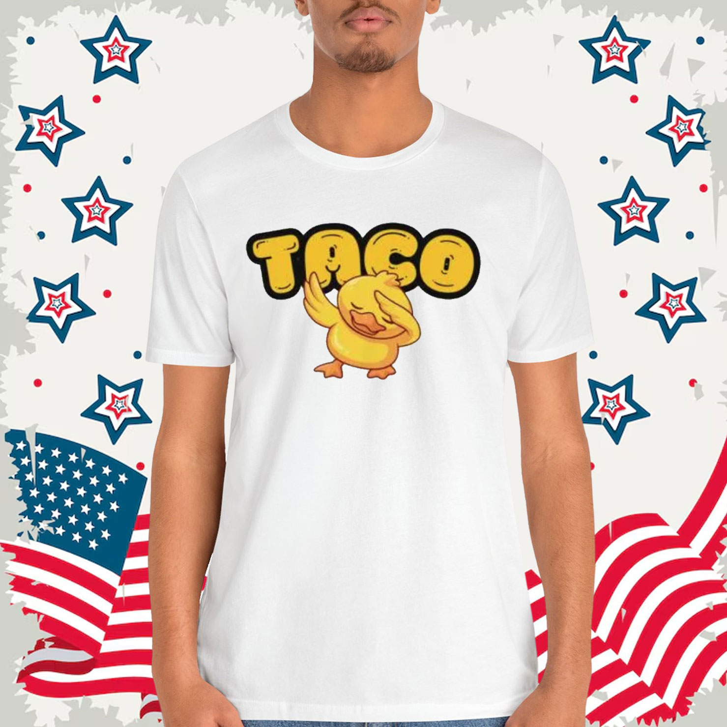 TACO Trump Always Funny Resistance Chickens Out T-Shirt