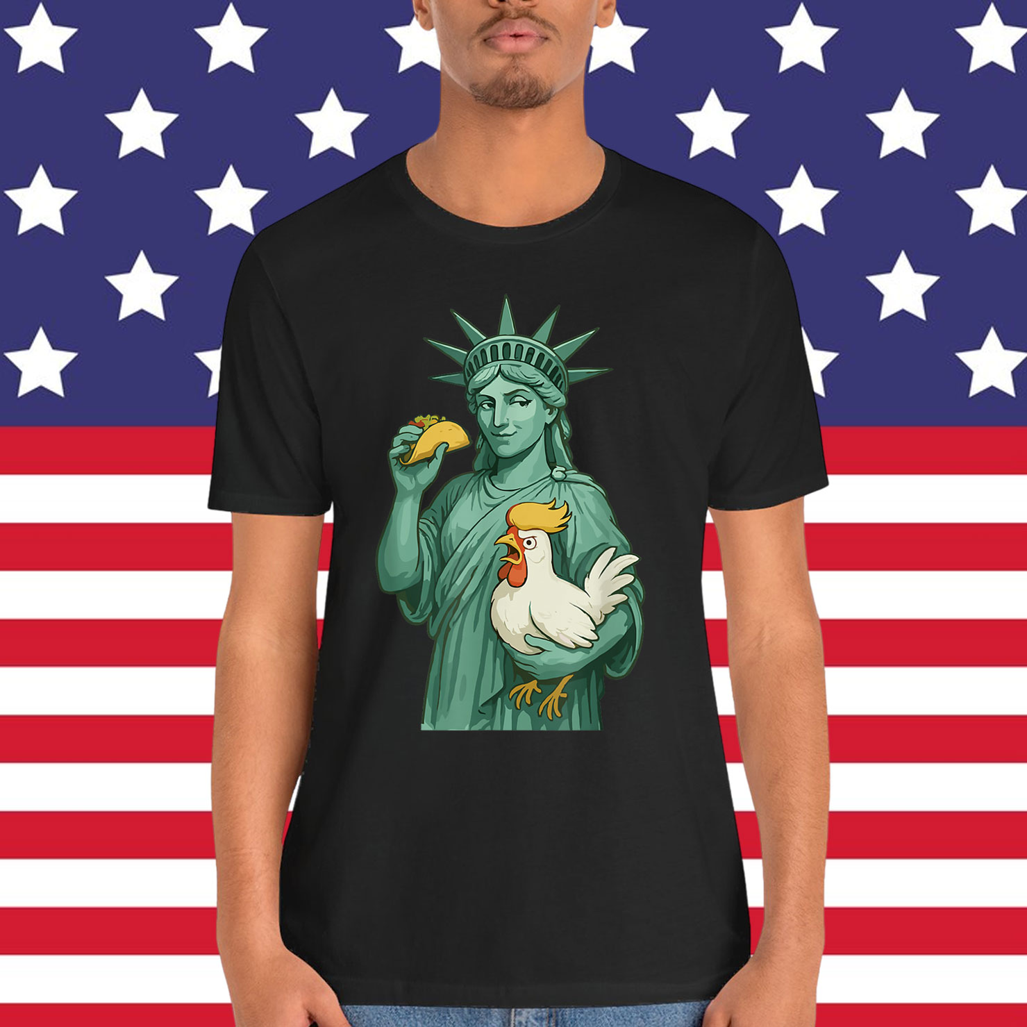 TACO Trump Always Chickens Out Funny T-Shirt