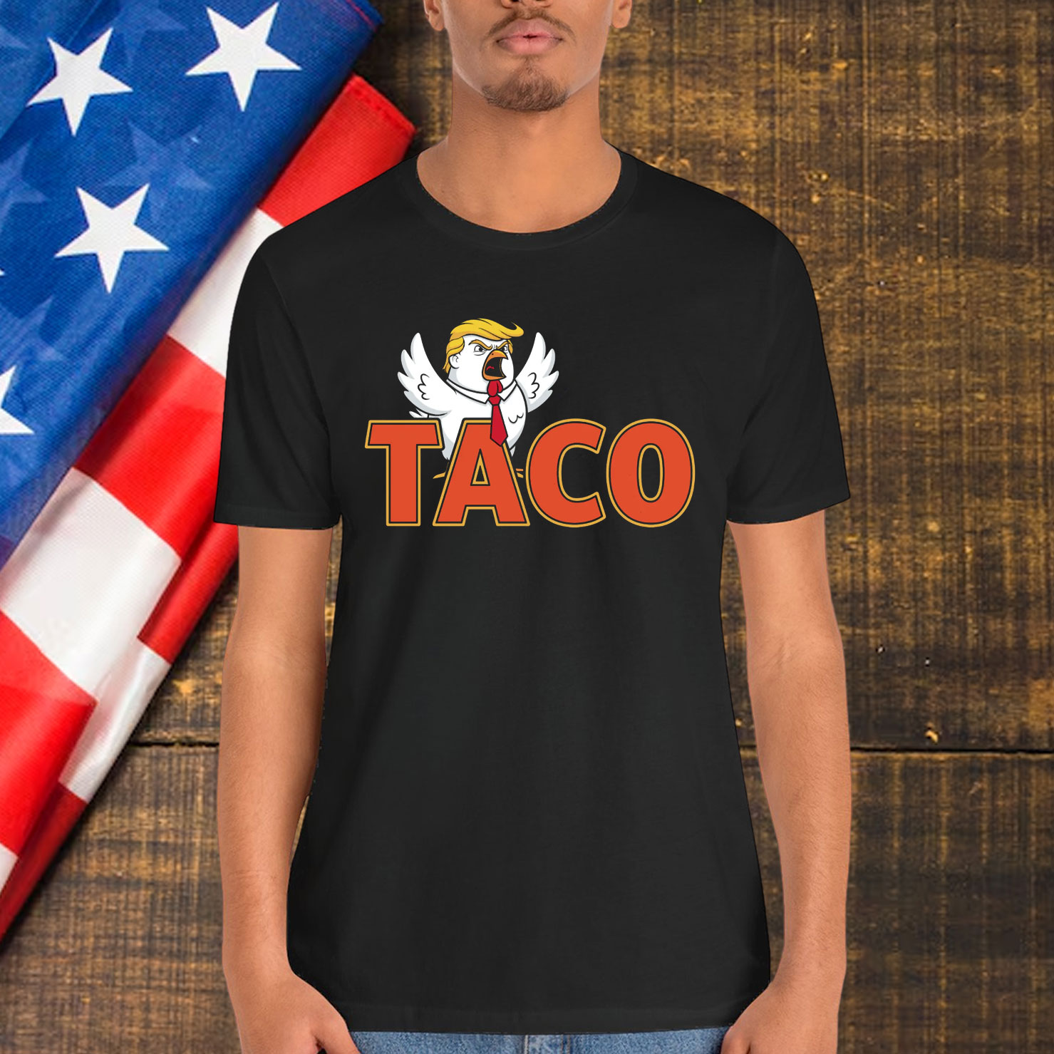 Trump Always Funny Taco Chicken T-Shirt