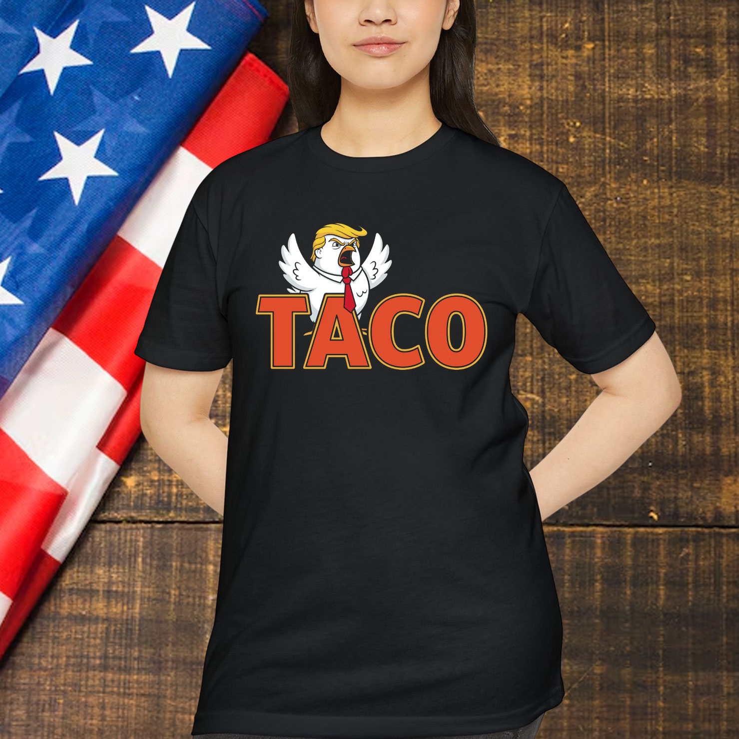 Trump Always Funny Taco Chicken T-Shirt