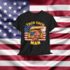 Taco Man Funny Trump Always Chickens Out T-Shirt