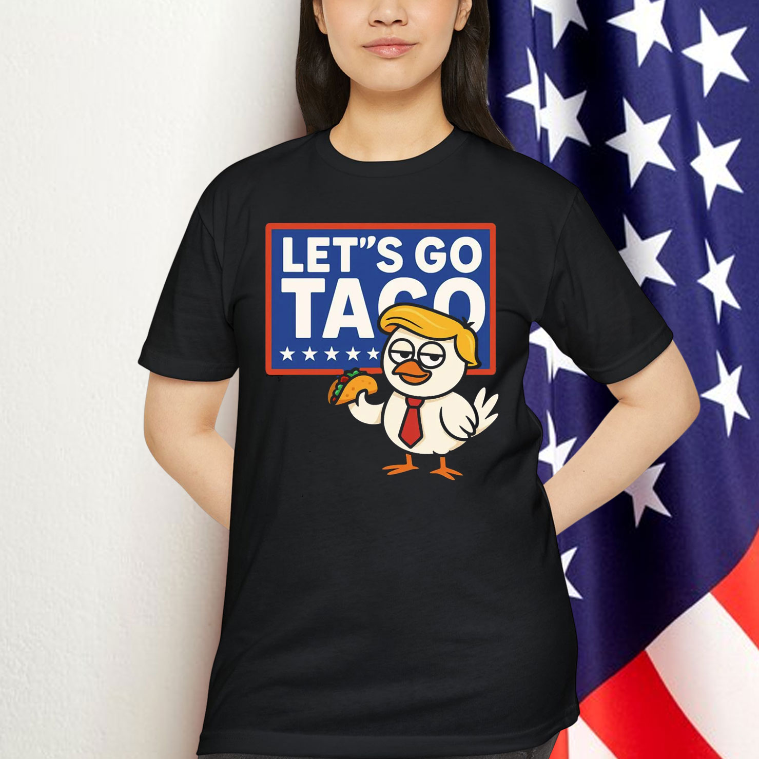 Trump Always Chickens Out Shirt