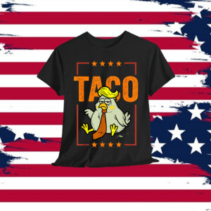 Trump Always Chickens Out Funny Trendy T-Shirt