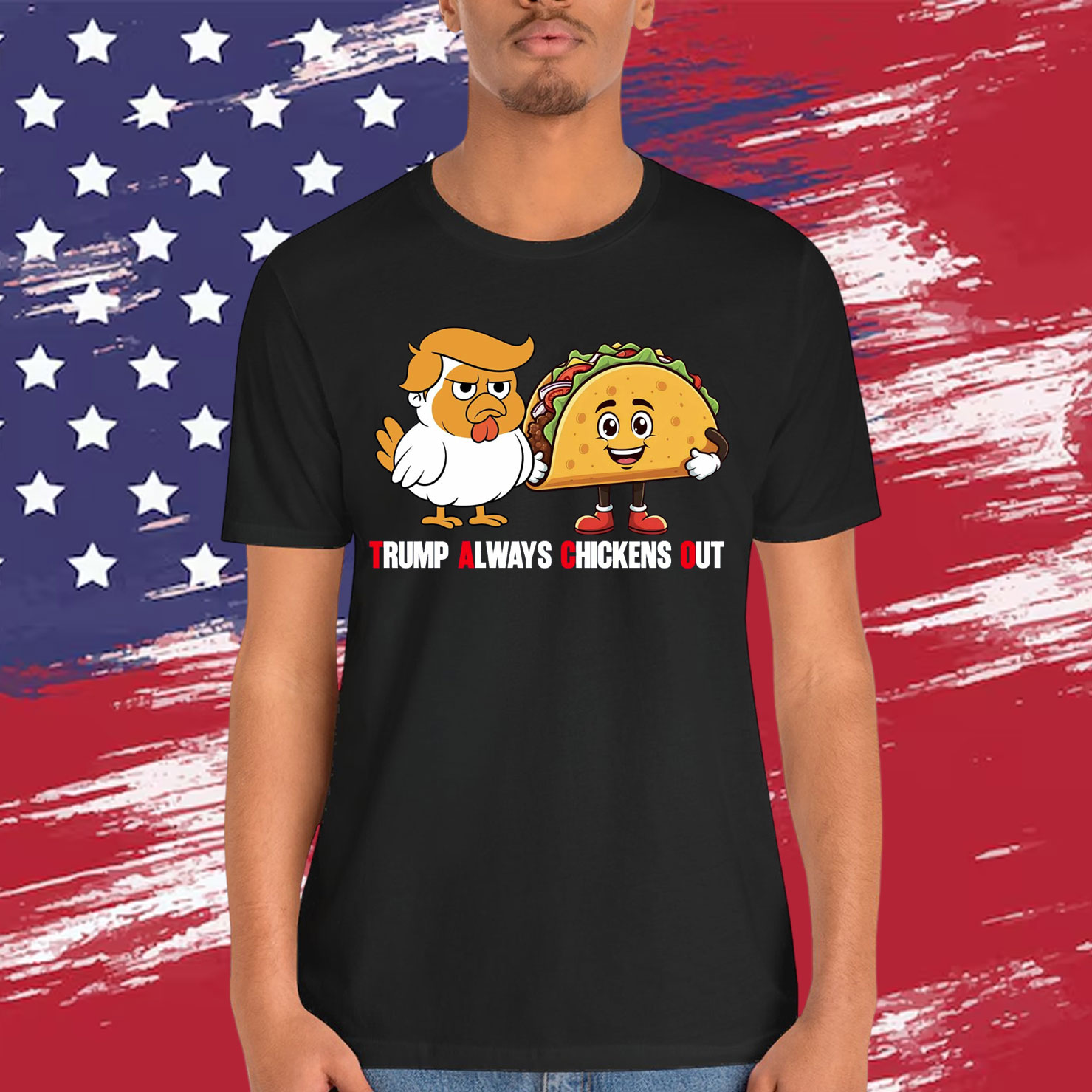 Trump Let's Go Always Chickens Out Trump T-Shirt