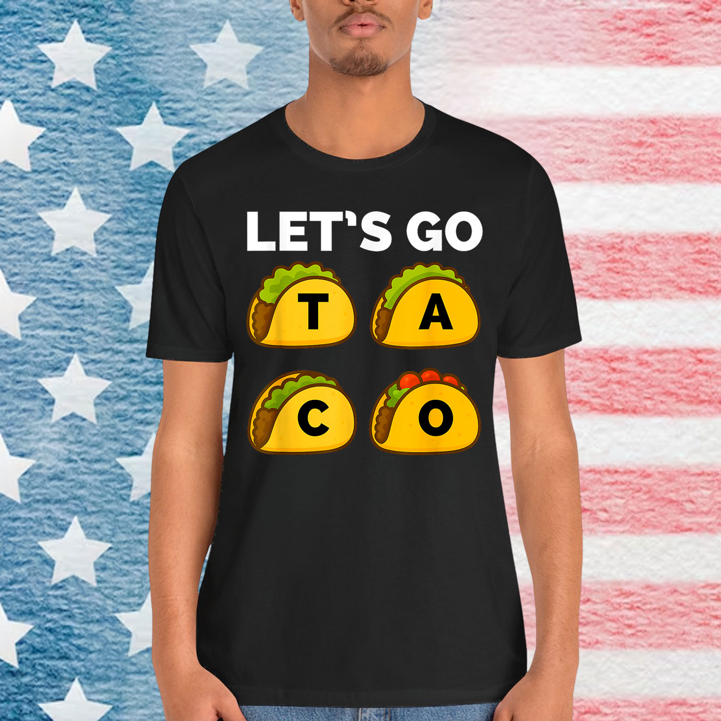 Funny Let's Go Taco Always Chickens Out T-Shirt