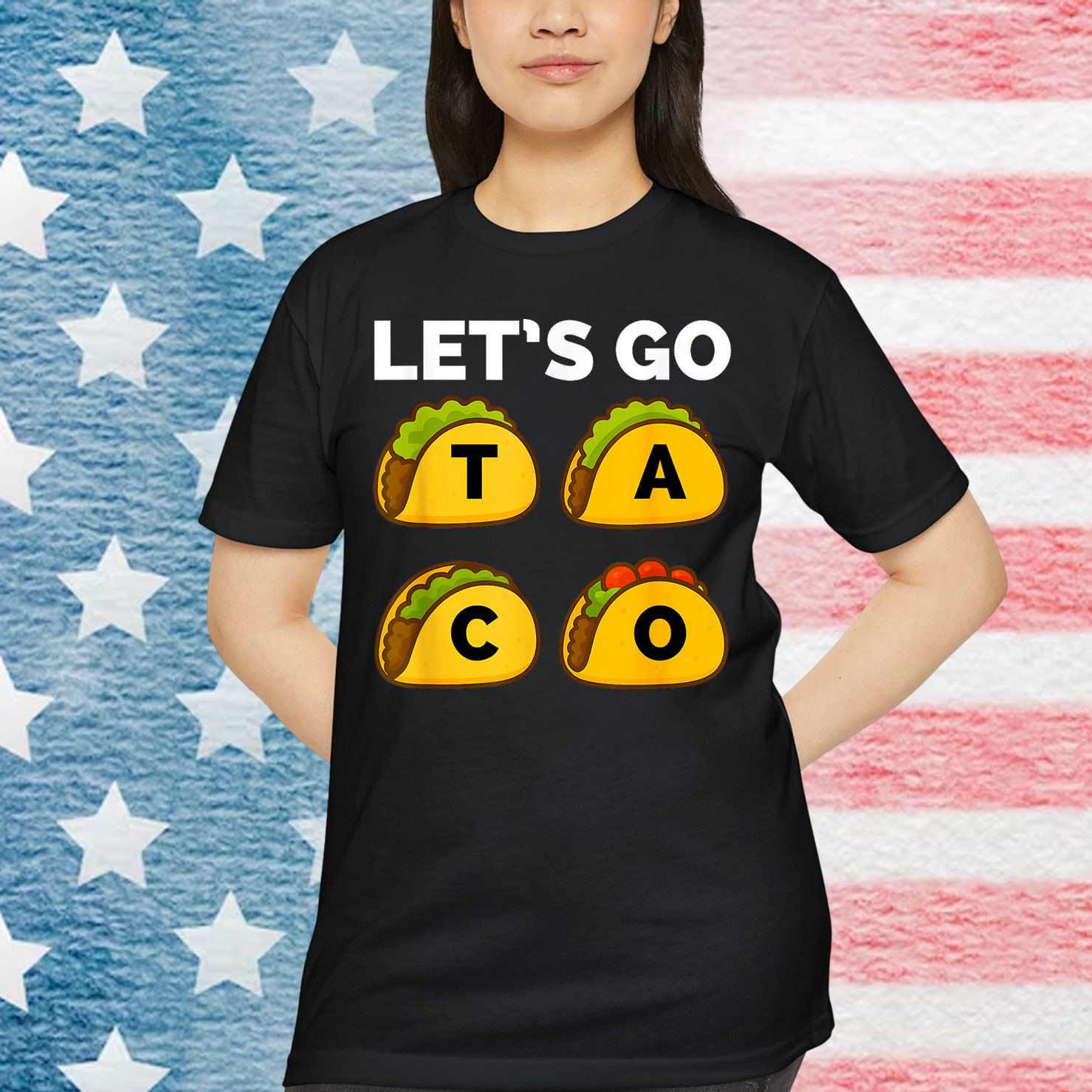 Funny Let's Go Taco Always Chickens Out T-Shirt