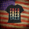 Let's Go Trump Always Chickens Out Funny Taco T-Shirt